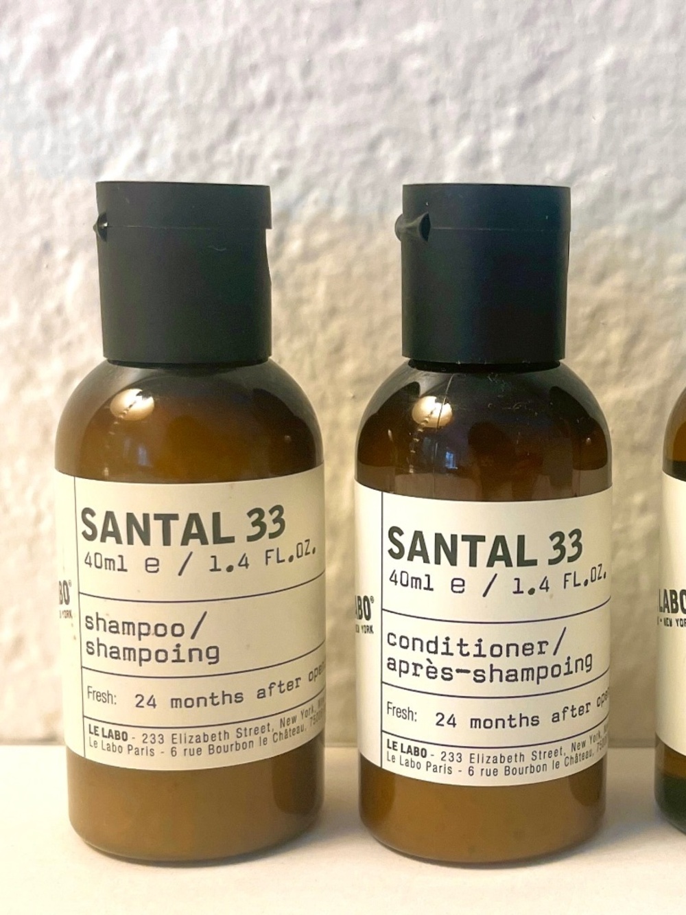 Le Labo SANTAL 33 body & hair 40 ml samples